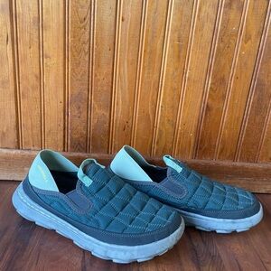 Merrell Hut Moc quilted Mocassins.